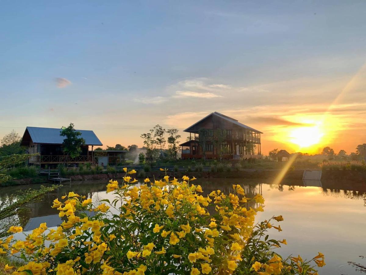 Rang Robin Farmstay With Swimming Pool Ban Wang Muang Kültér fotó